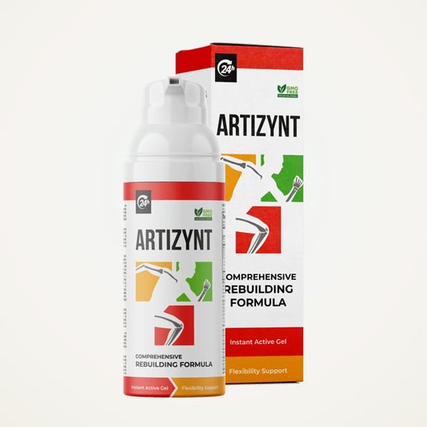 Flacone airless di ArtiZynt Gel con la scatola bianca e rossa