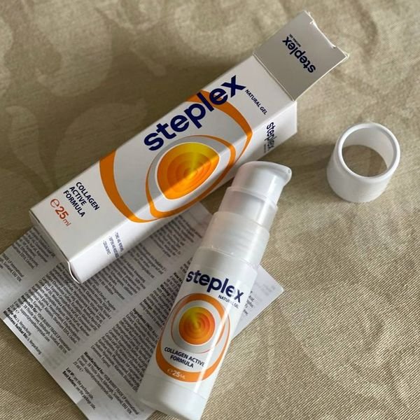 Flacone airless di Steplex da 25 ml con scatola e foglietto