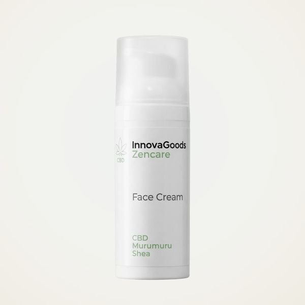 Flacone airless bianco di Zencare Face Cream di InnovaGoods